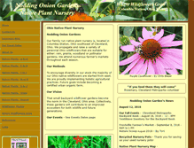 Tablet Screenshot of noddingoniongardens.com